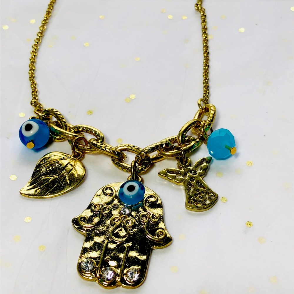 Lucky Hamsa Necklace